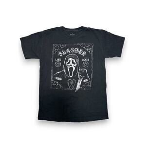 Ghost Face Slasher Horror Graphic T-shirt Size Medium
